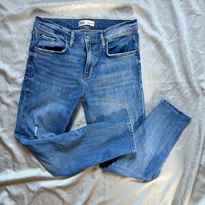ZARA Classic Blue Denim Pants